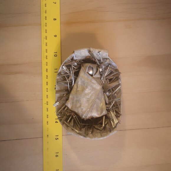 VTG 7 Pc. Set of Folk Art Paper & Materials Painted Nativity Set - Picture 12 of 16